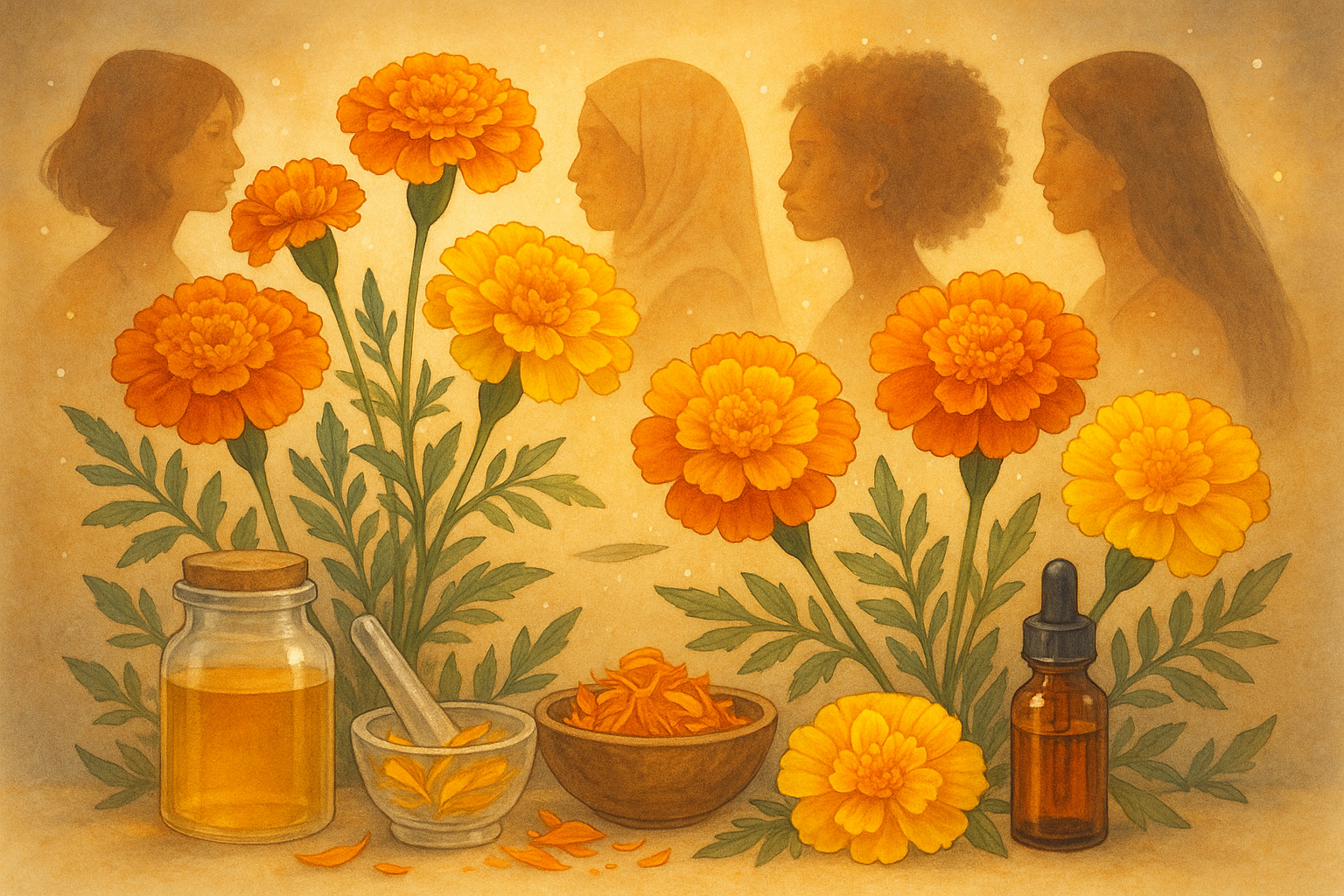 Marigold Healing Properties: Why All Women Around the World Must Know About This Magical Plant
